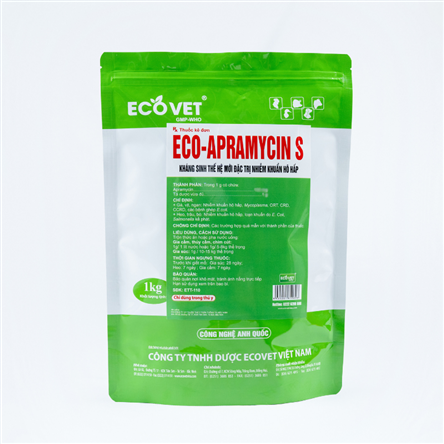Eco Apramycin S - New generation antibiotic for treating respiratory tract infections