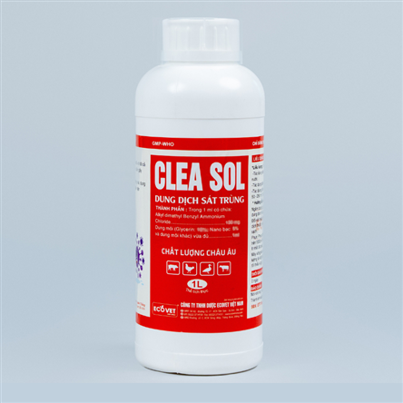 ECO - CLEA SOL - Antiseptic solution.