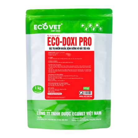 ECO - DOXI PRO - Especially treat bacterial infections of respiratory and digestive diseases.
