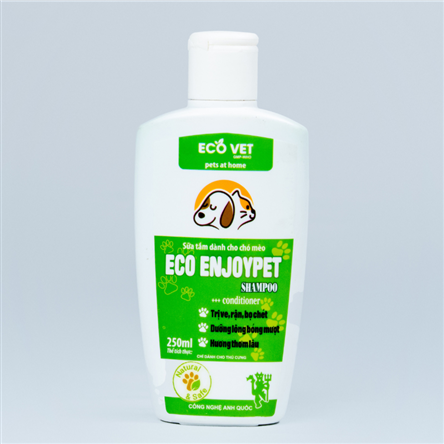 Eco Enjoypet Shampoo - Anti-mite and anti-scabies shower gel, hair conditioner