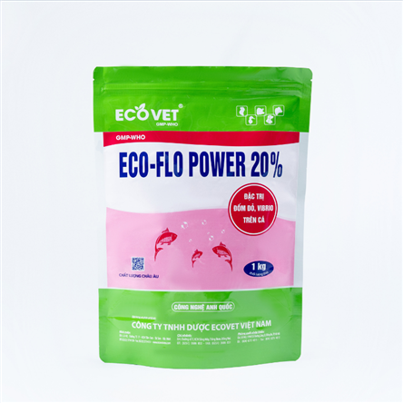 ECO-FLO POWER 20% - SPECIAL TREATMENT FOR RED SPOT, VIBRIO ON FISH
