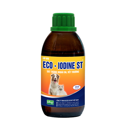 Eco Iodine St - Antiseptic: skin, wounds