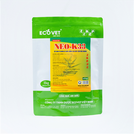 NEO-K33 - Haemostatic, support in treatment of Coccidiosis disease