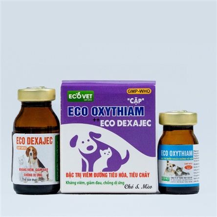 ECO DEXAJEC & ECO OXYTHIAM - Special treatment for infections - Anti-inflammatory, pain relief.