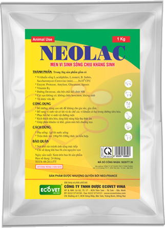NEO LAC - Men vi sinh chống chịu kháng sinh