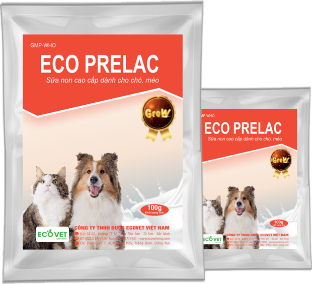 ECO PRELAC - PREMIUM COLOSTRUM FOR DOGS AND CATS