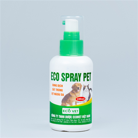 Eco Spray Pet - Antiseptic spray for external use