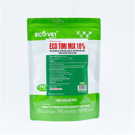ECO - TIMI MIX 10% - Especially for the treatment of respiratory diseases.