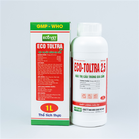 ECO TOLTRA 2.5 - Special treatment of Coccidiosis on Poultry